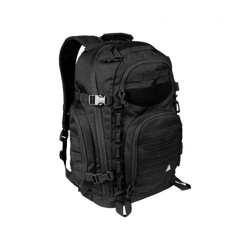 Sac à dos Ares Trek 60L en polyester 600D enduit PVC, dos ventilé et porte-piolets