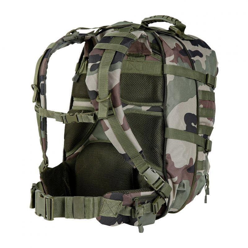 Sac à dos Ares modulable 45/60L à soufflet, dos rigide et système MOLLE, environ 2 kg
