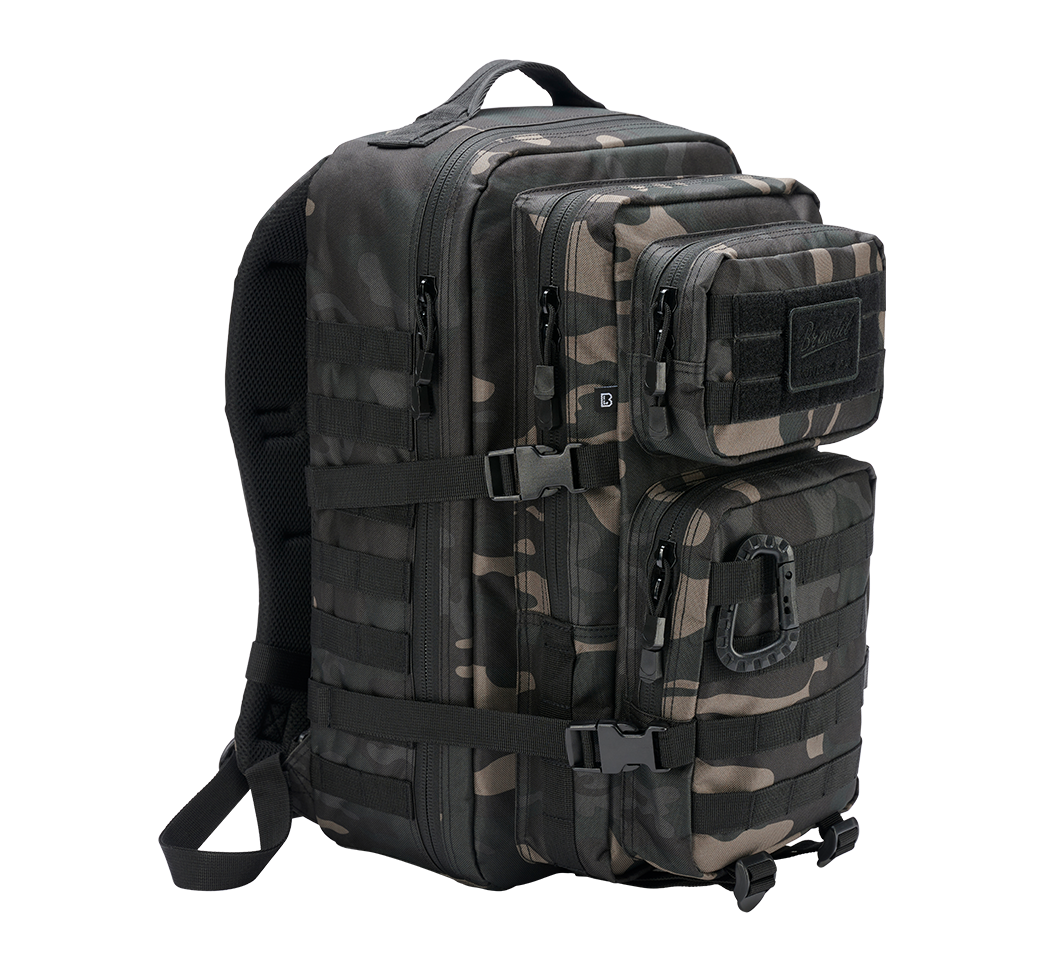 Sac à dos Brandit US Assault Pack Large 40 L MOLLE sangles ventrale et de poitrine