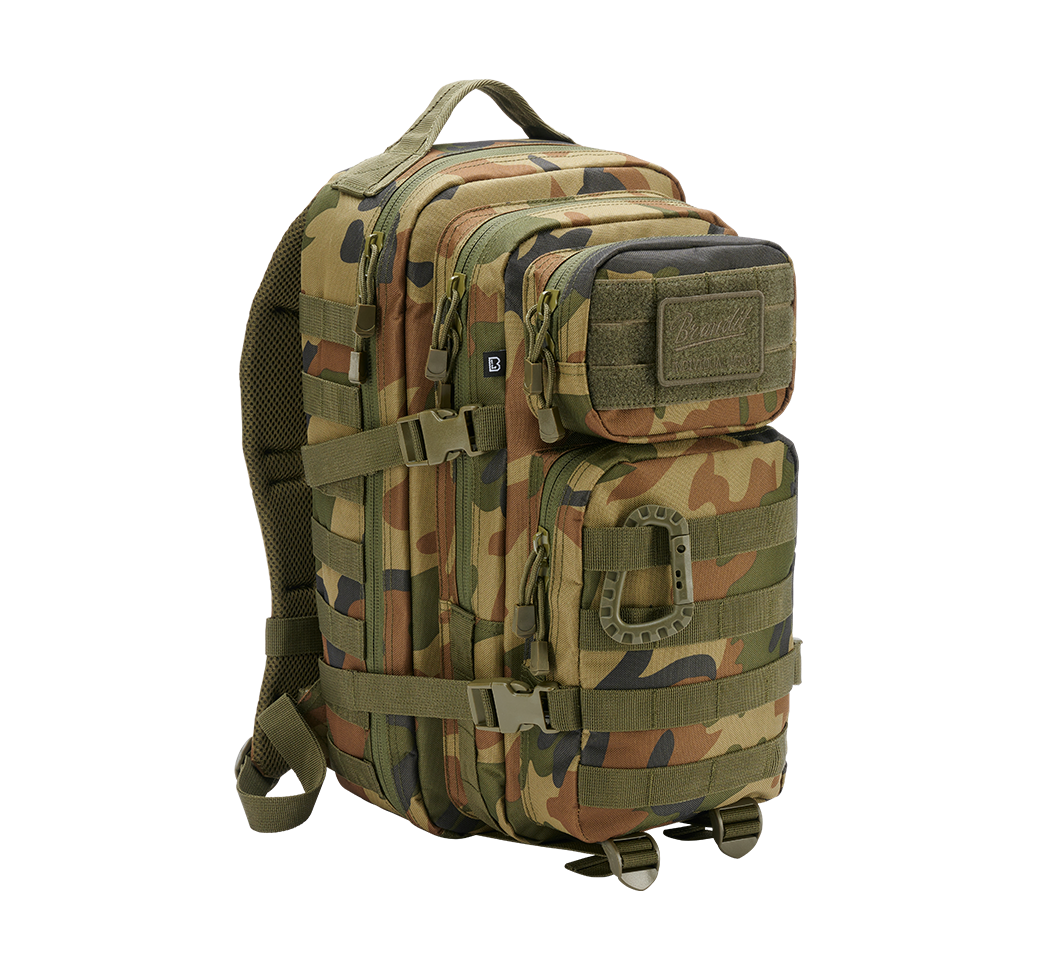 Sac à dos Brandit US Assault Pack Medium 25 L MOLLE poche frontale à organisateur