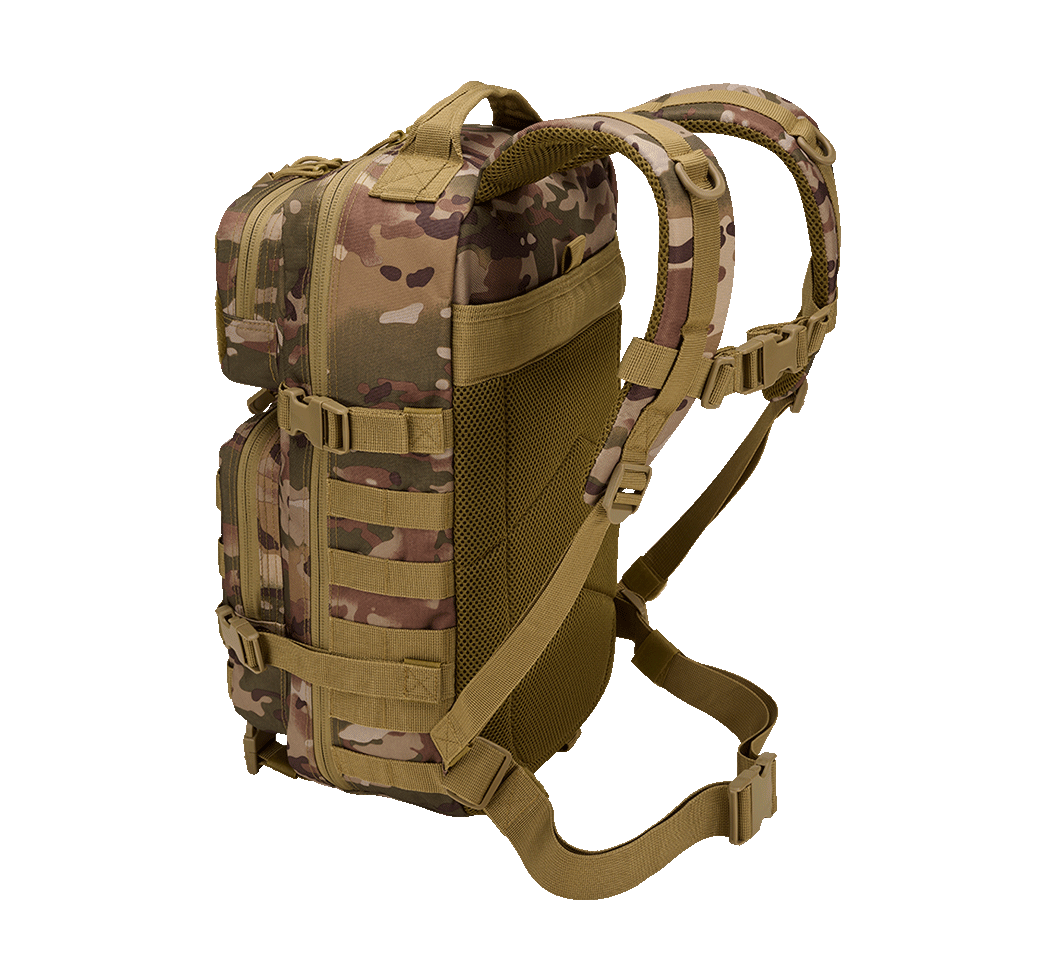 Sac à dos Brandit US Cooper Patch Medium 25 L surface auto-agrippante ceinture ventrale