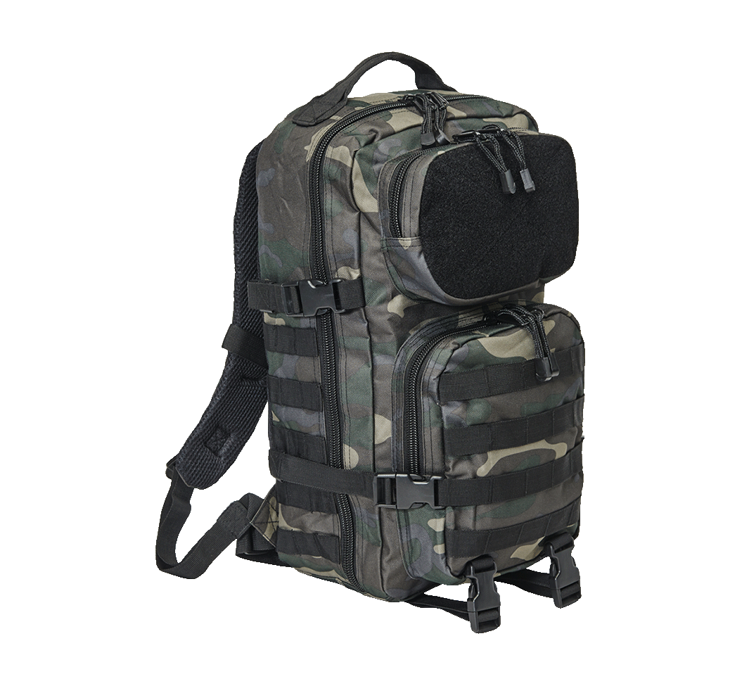 Sac à dos Brandit US Cooper Patch Medium 25 L surface auto-agrippante ceinture ventrale
