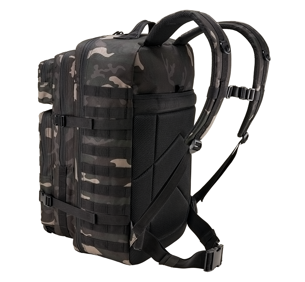 Sac à dos Brandit US Cooper XL 65 L polyester 600D MOLLE doublure filet 58 x 34 x 34 cm