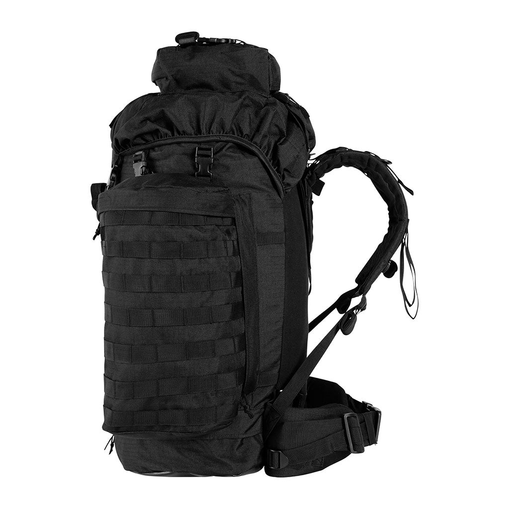 Sac à dos de combat Ares 100 L couvre-sac intégré et poches latérales amovibles MOLLE