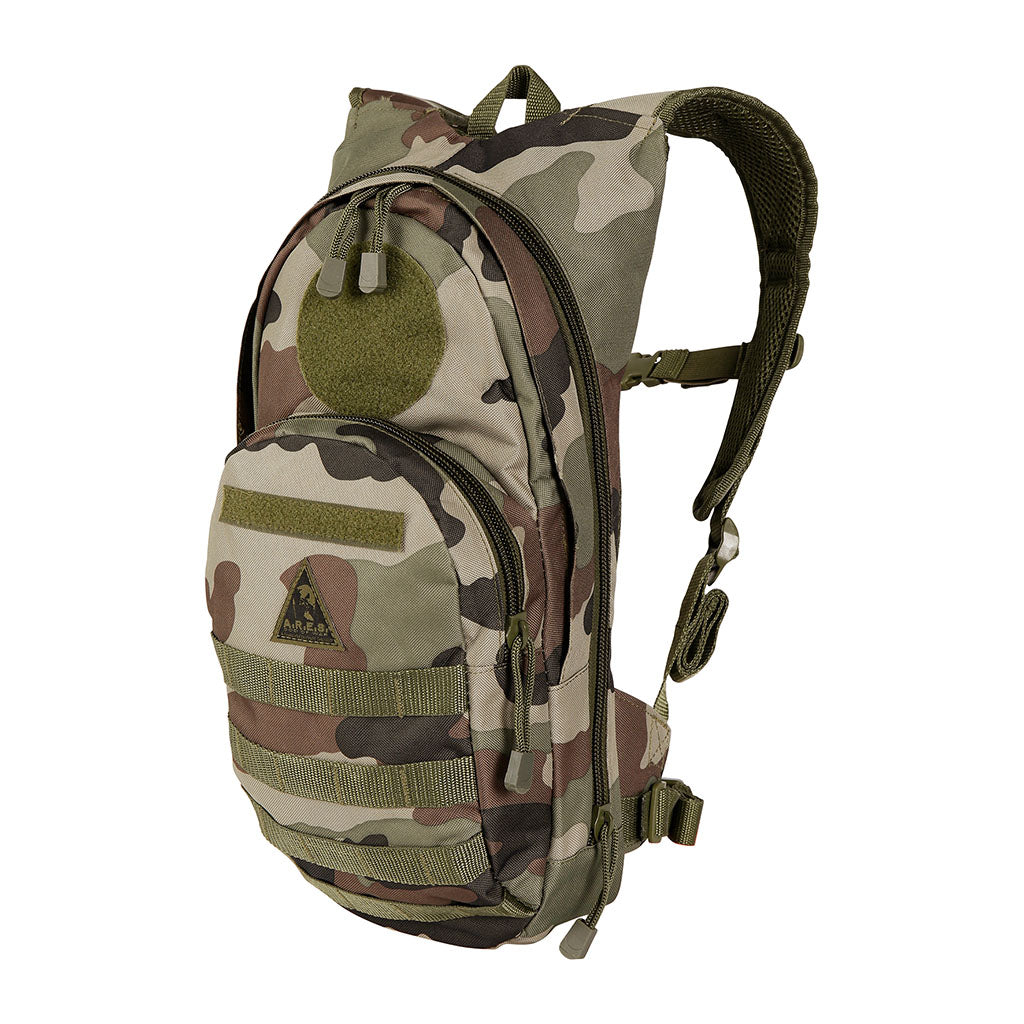 Sac à dos modulable Ares 20 à 30 L à soufflet avec sangle ventrale et système MOLLE