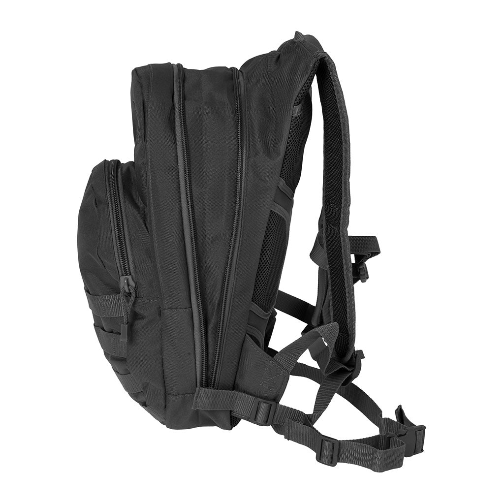 Sac à dos modulable Ares 20 à 30 L à soufflet avec sangle ventrale et système MOLLE