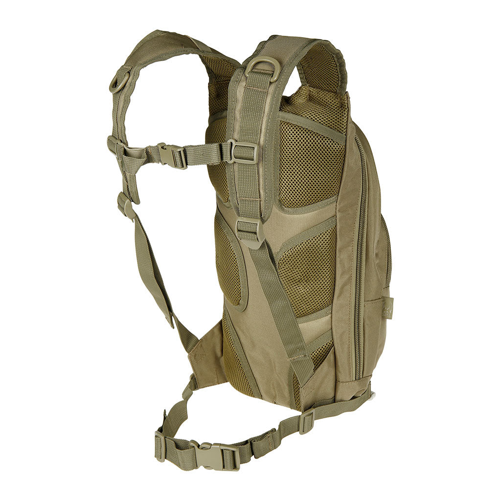 Sac à dos modulable Ares 20 à 30 L à soufflet avec sangle ventrale et système MOLLE