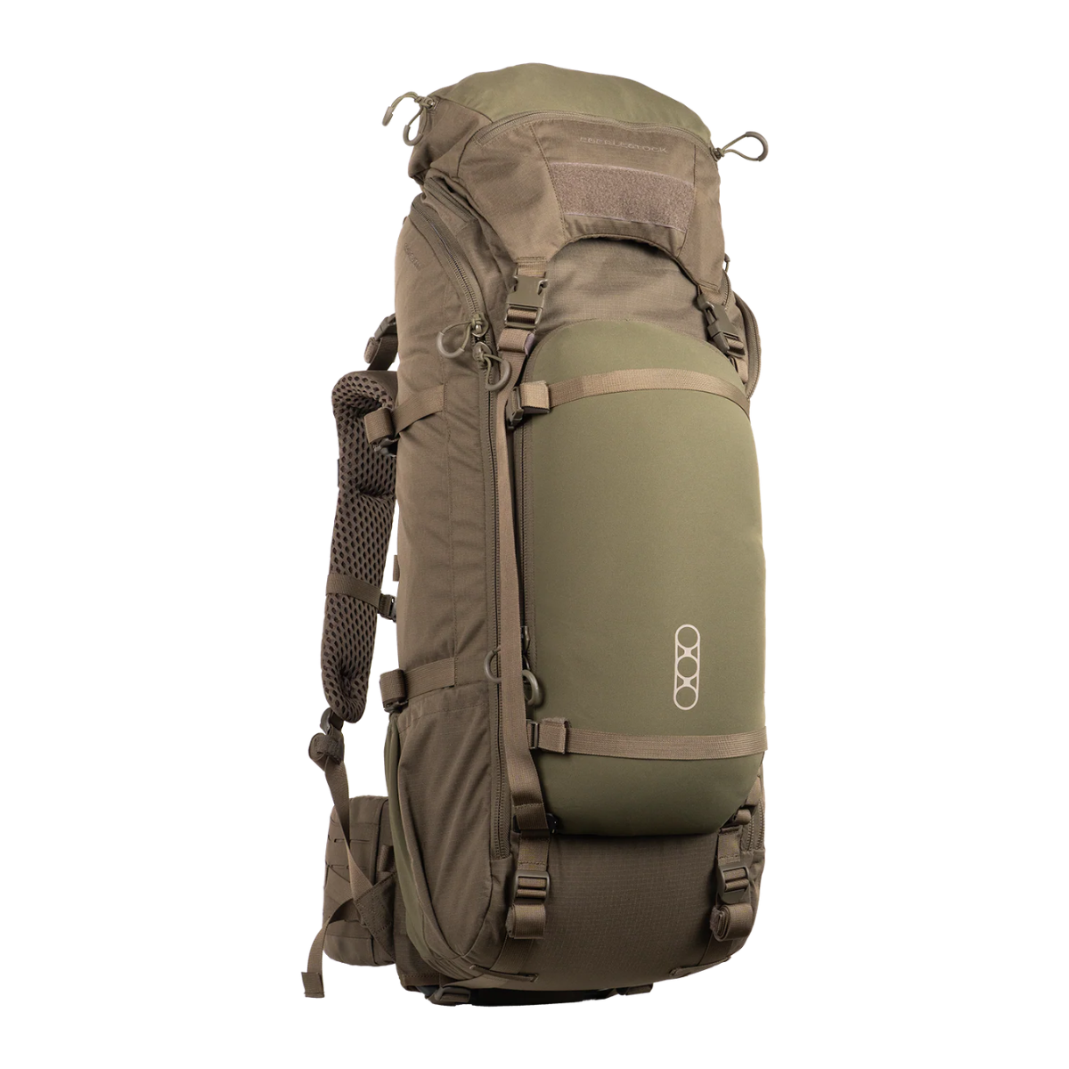 Sac à dos tactique Eberlestock Brute 4500 74 L en nylon ripstop avec harnais Contour réglable
