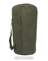 Sac de paquetage de la Bundeswehr en coton 85 x 41 cm avec sangles, lot de 5