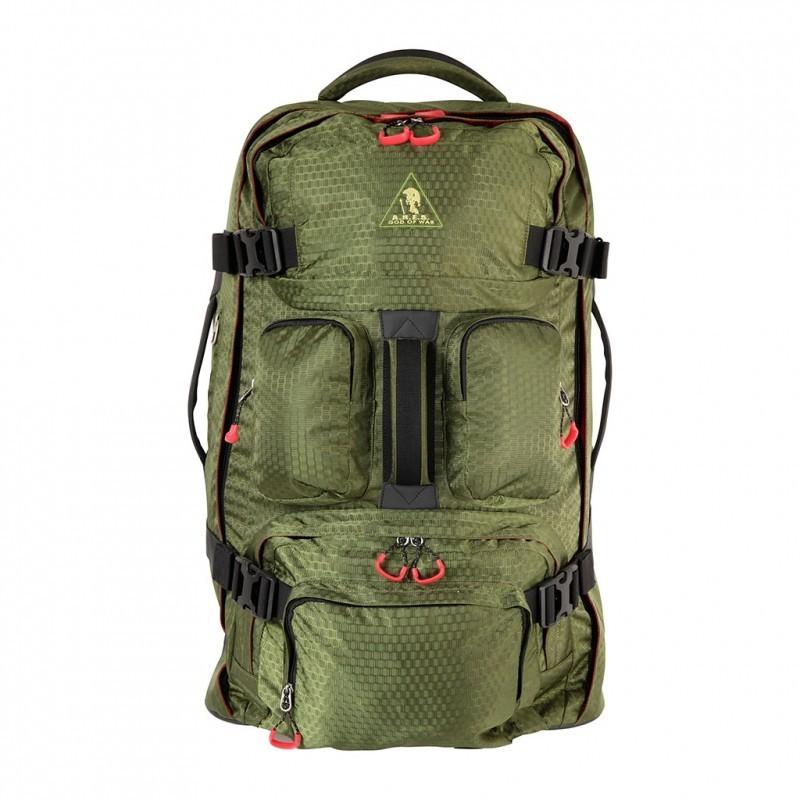 Sac de voyage Ares Elite Case 85L à roulettes, poignée rétractable métal, 65 × 40 × 30 cm