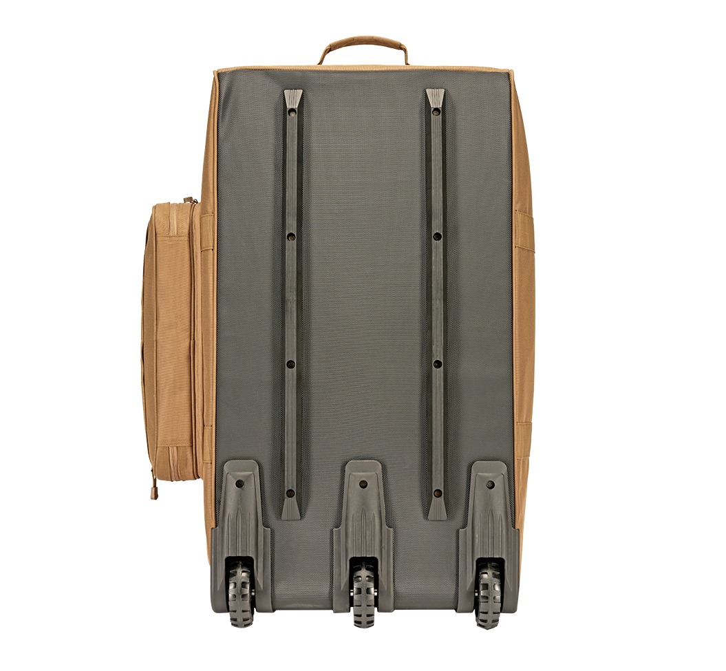 Sac de voyage Brandit US Cooper Trolley 140 L polyester 600D trois roulettes MOLLE