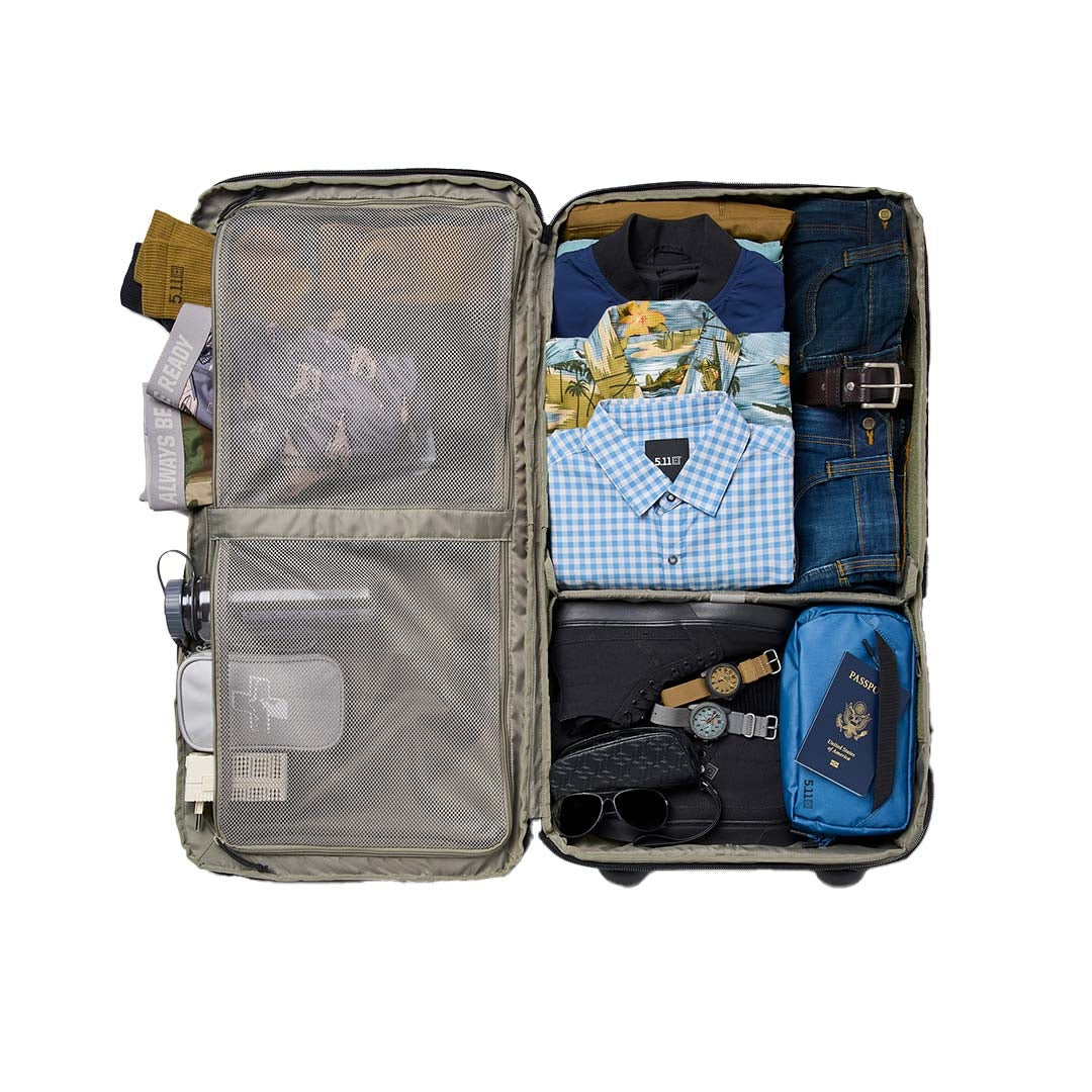 Sac de voyage à roulettes AllHaula Roller Bag 90 L 5.11 Tactical nylon 840D enduit TPU