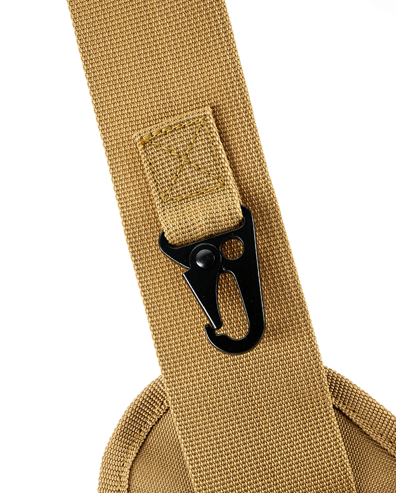 Sacoche Brandit Travel Side polyester 600D bandoulière matelassée poche tablette