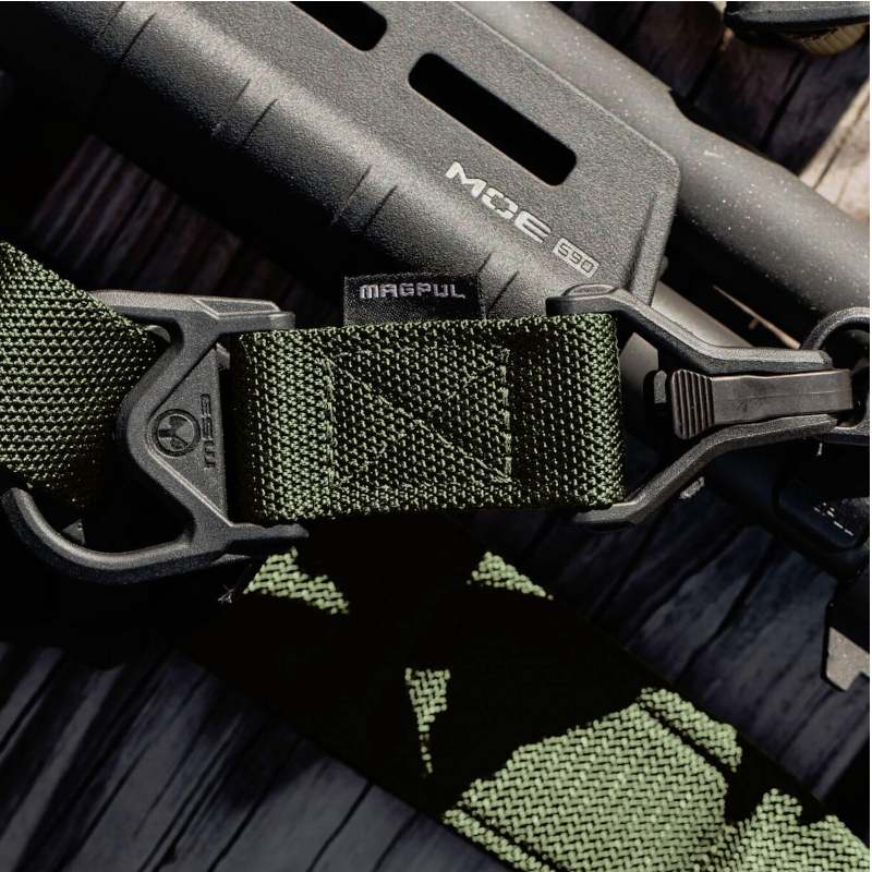 Sangle d'arme MS3 Gen2 Magpul convertible 1 ou 2 points avec clips Paraclip