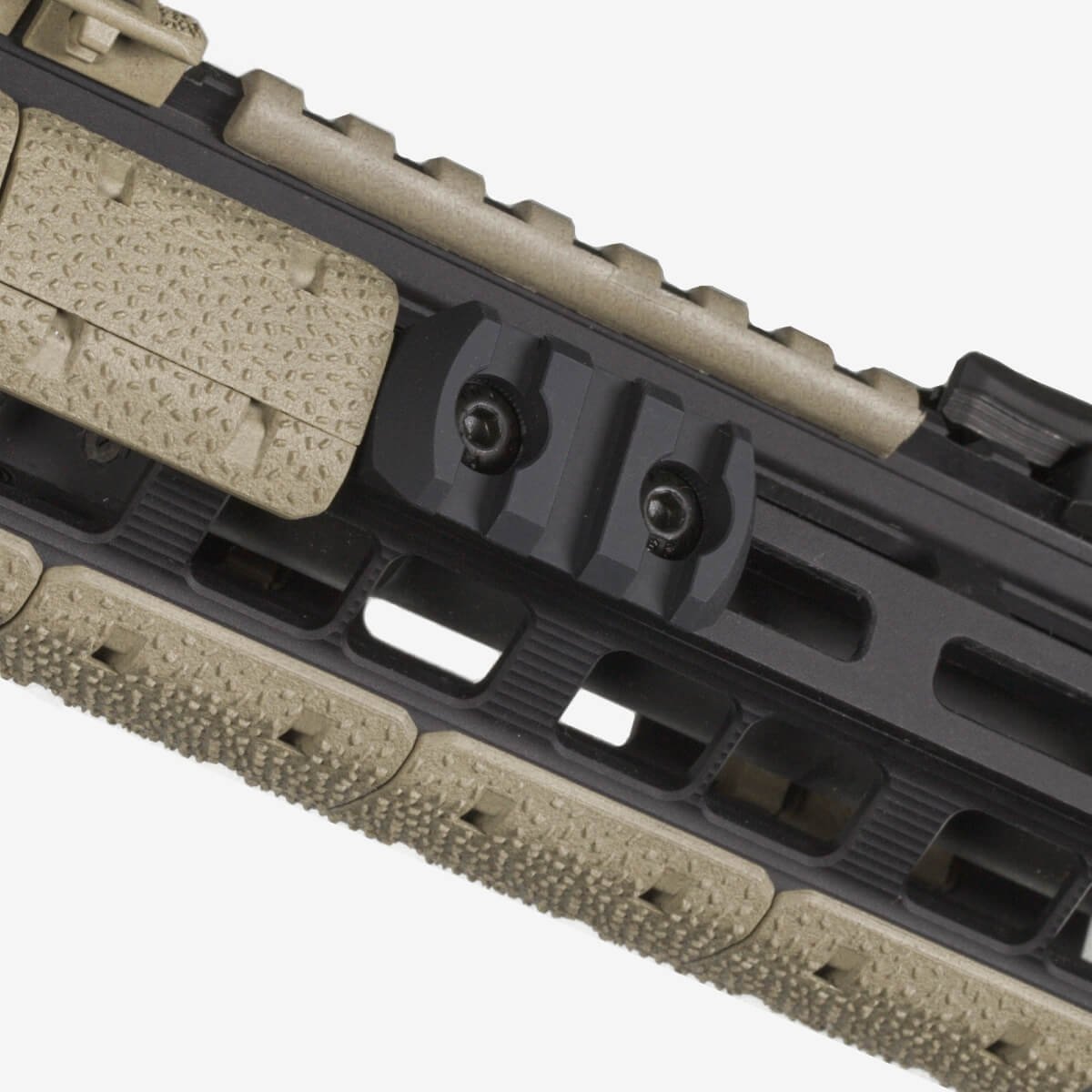 Section de rail Picatinny M-LOK Magpul en aluminium aéronautique 3 fentes 4 cm