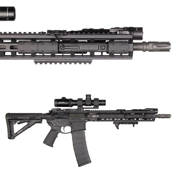 Section de rail Picatinny Magpul M-LOK 11 emplacements 12,4 cm en polymère