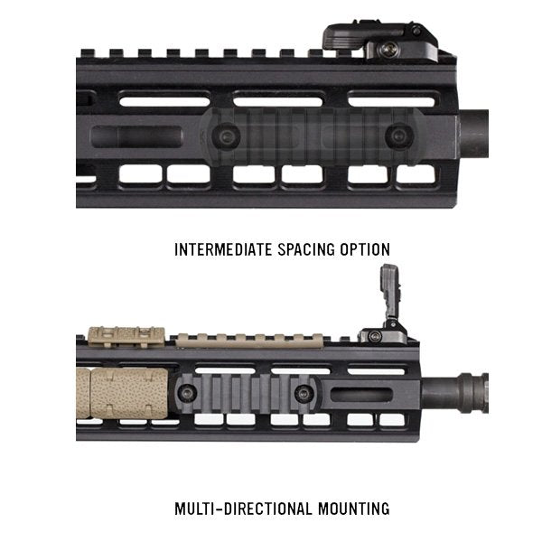 Section de rail Picatinny Magpul M-LOK 7 emplacements 8,3 cm composite renforcé