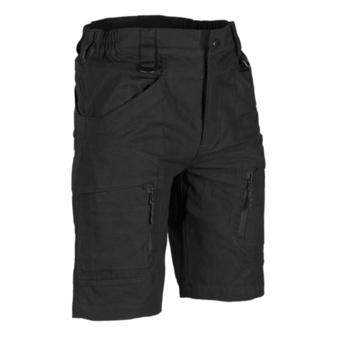 Short Mil-Tec Assault coton 100 % Ripstop avec poches cuisse fermeture YKK et passants D-Ring