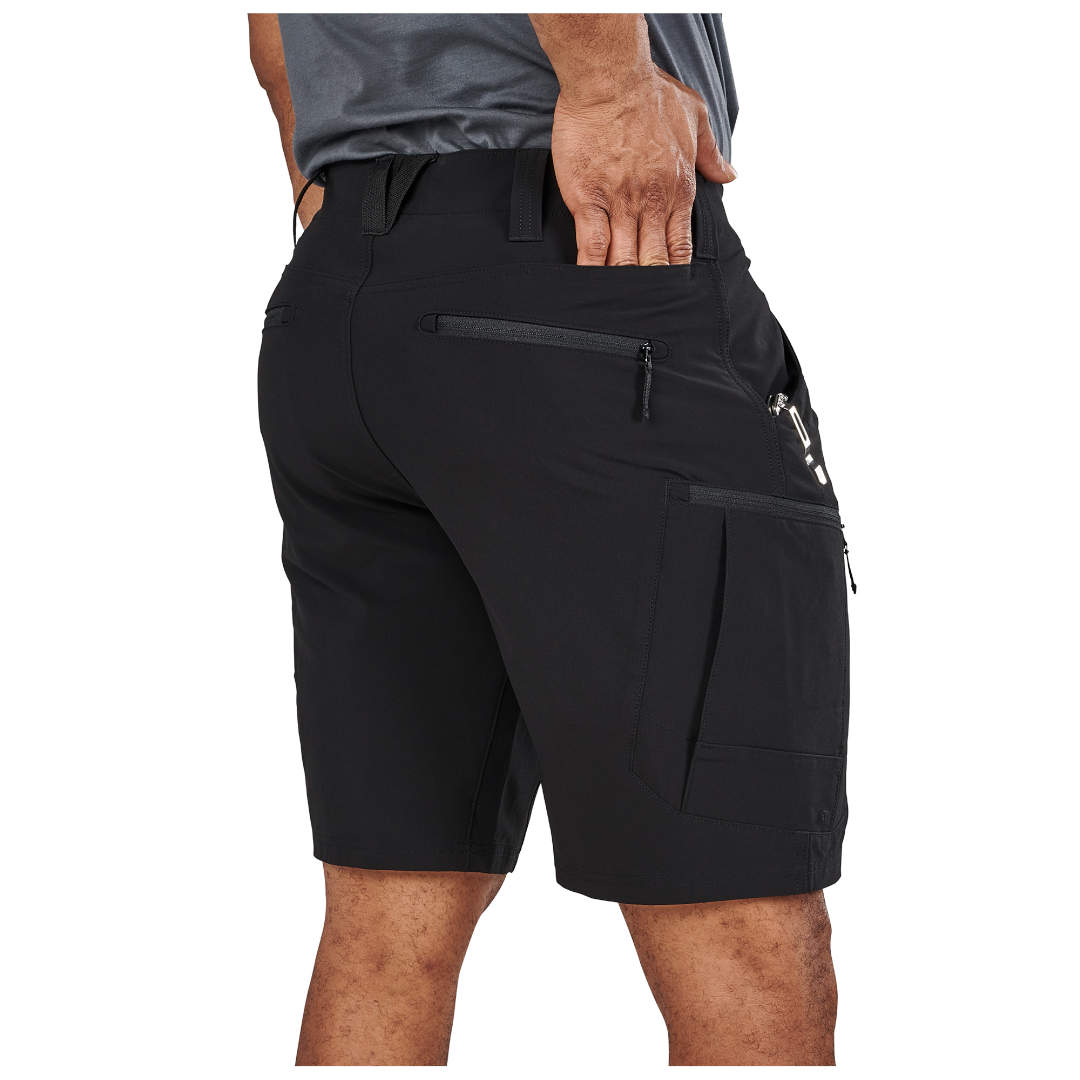 Short Trail 5.11 Tactical Enduro-Flex DWR à 8 poches entrejambe 9,5 pouces randonnée