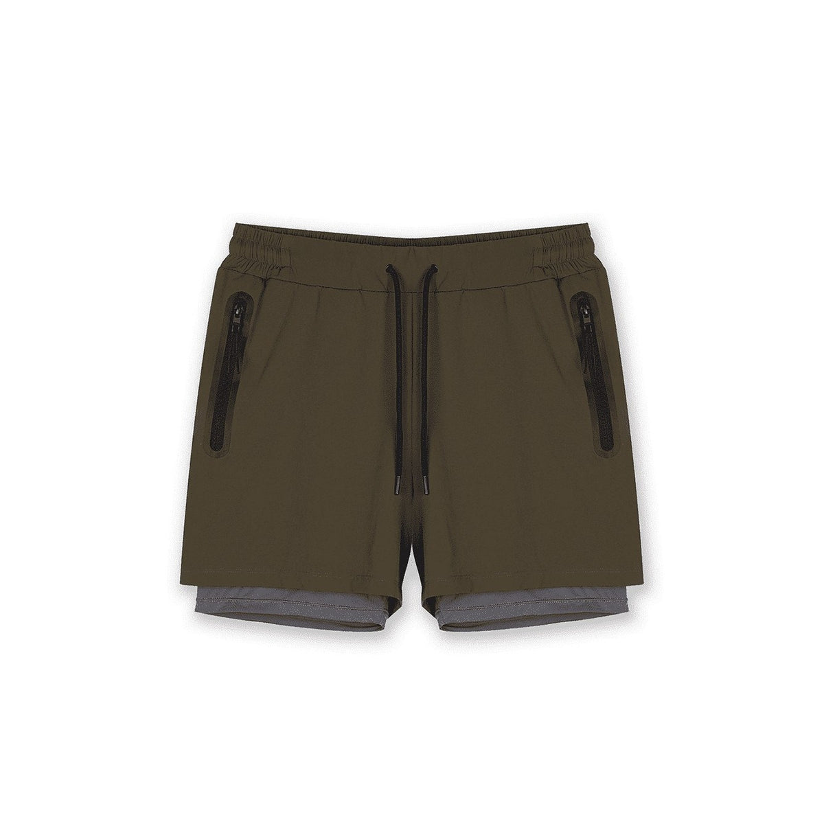 Short de sport Sprint 2-en-1 GK Undercover cuissard intégré 4 poches à glissière