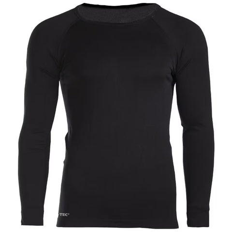 Sous-couche thermorégulatrice Mil-Tec Sport manches longues en nylon et élasthanne