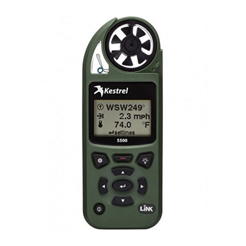 Station météo Kestrel 5500 avec LiNK et girouette de mât (14 paramètres)