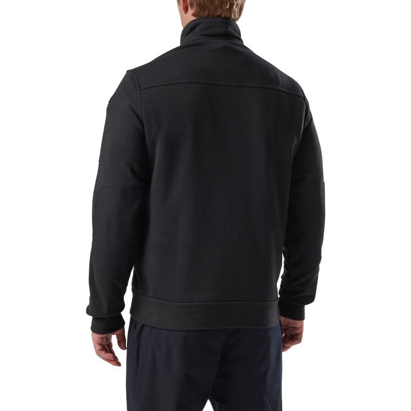 Sweat polaire Job Shirt Quart de Glissière 2.0 5.11 Tactical coton coudes renforcés toile