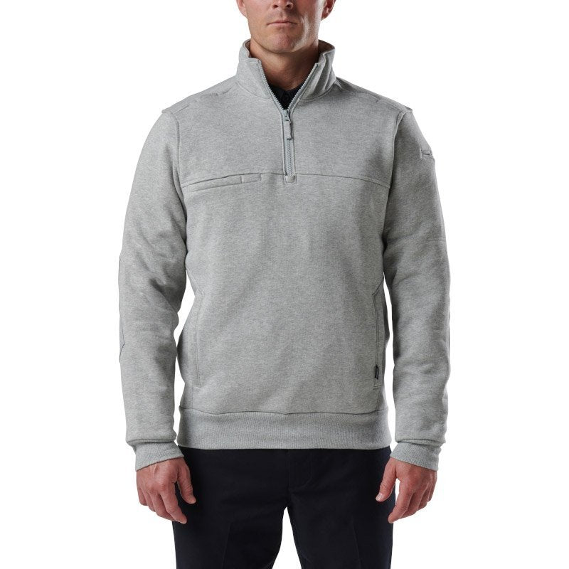 Sweat polaire Job Shirt Quart de Glissière 2.0 5.11 Tactical coton coudes renforcés toile