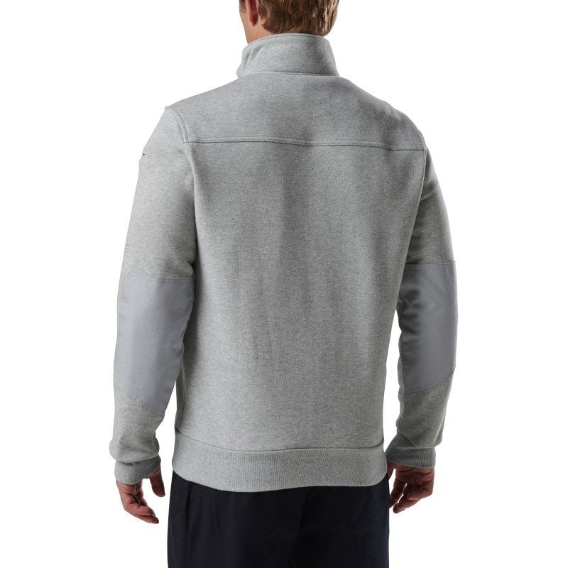 Sweat polaire Job Shirt Quart de Glissière 2.0 5.11 Tactical coton coudes renforcés toile