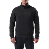 Sweat polaire Job Shirt Quart de Glissière 2.0 5.11 Tactical coton coudes renforcés toile