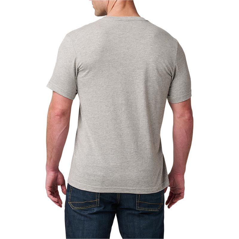 T-shirt France 5.11 Tactical graphique Five Eleven polycoton antimicrobien 4,1 oz