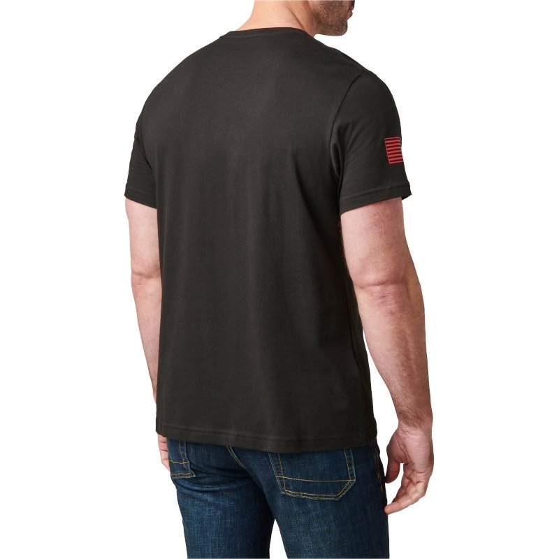 T-shirt USA Flag Fill 5.11 Tactical graphique original polycoton traité anti-odeur