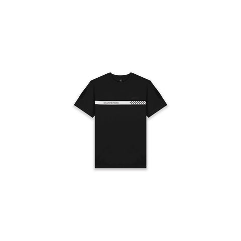 T-shirt de sécurité privée GK Safetek 100 % coton col rond bande de propreté élasthanne