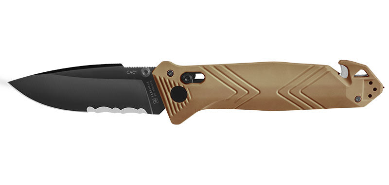 Couteau pliant TB Outdoor CAC Vengeur - 4 fonctions acier Nitrox lame 85 mm