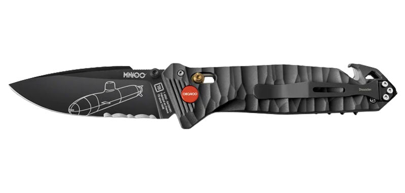 Couteau pliant TB Outdoor CAC Mixte Marine Nationale 400ans Fost acier Nitrox lame 85 mm