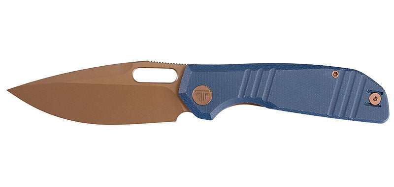 Couteau pliant Trivisa Gecko-LM acier 14C28N lame 86 mm lame drop point