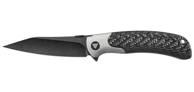 Couteau pliant Trivisa UMa-05B acier S35VN lame 92 mm fil lisse pour la coupe au quotidien