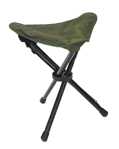 Tabouret pliant trépied Mil-Tec en polyester Oxford 35 × 35 × 44 cm charge 100 kg