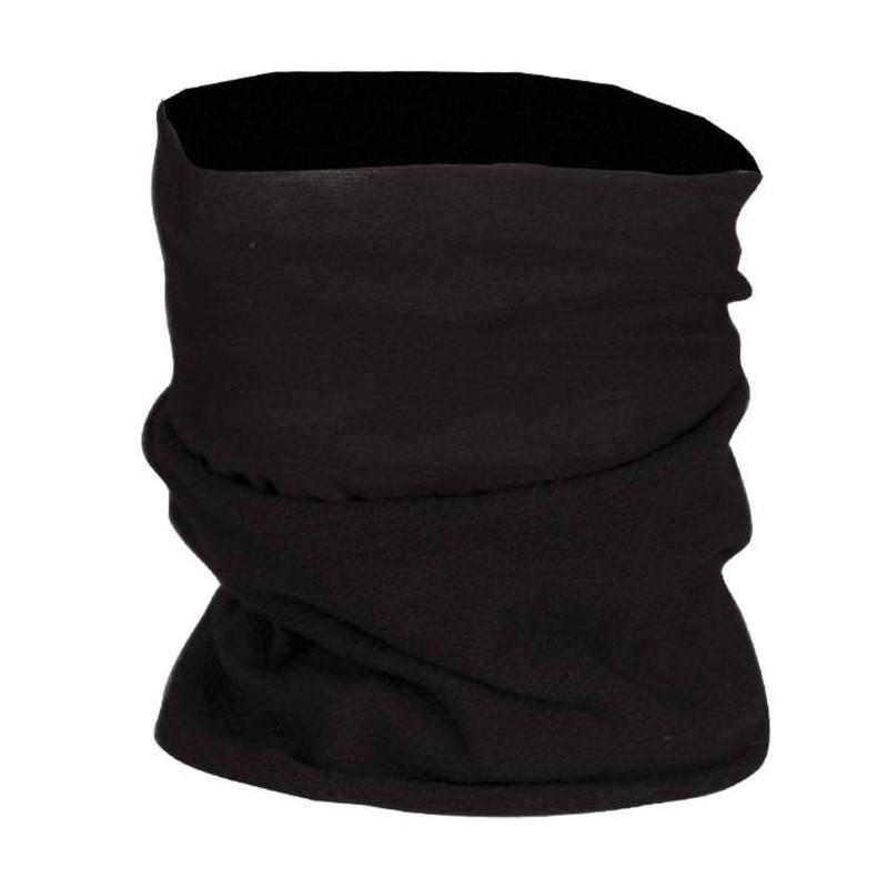 Tour de cou multifonction Mil-Tec en polyester avec partie polaire chaude convertible en bonnet, headwrap, masque ou bandeau