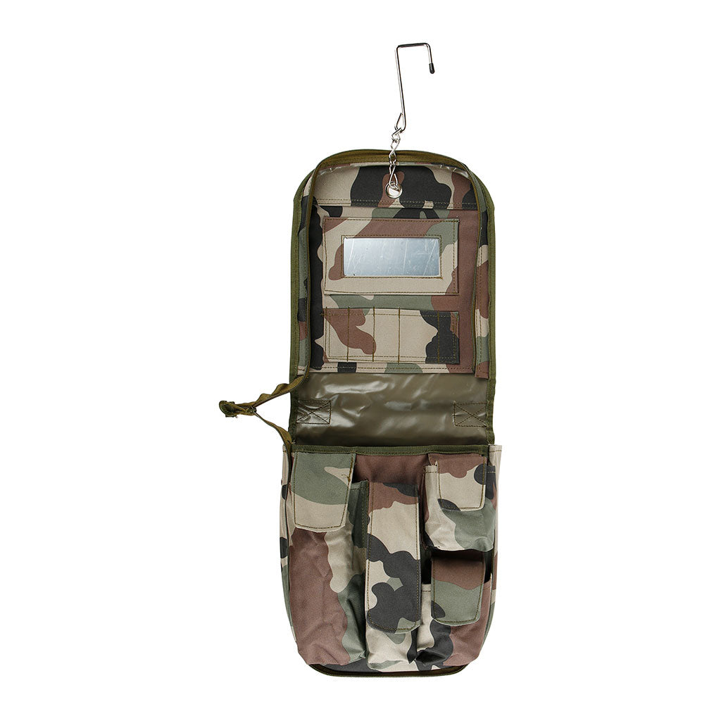 Trousse de toilette Ares TTOPS grand modèle à 12 poches avec crochet de suspension