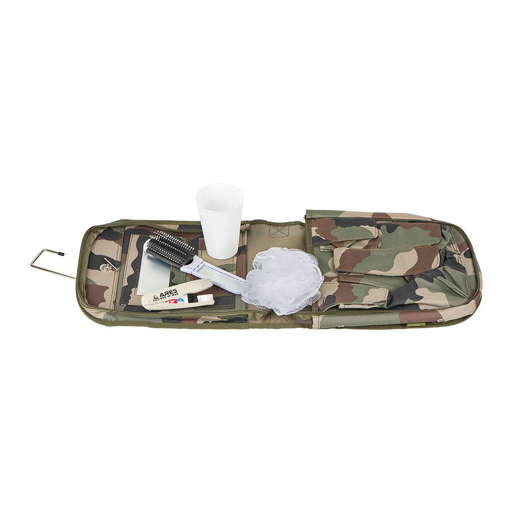 Trousse de toilette Ares TTOPS grand modèle garnie de son nécessaire d'hygiène