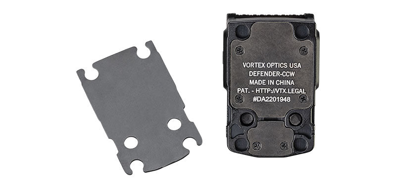 Vortex Point Rouge Defender-CCW grossissement 1 réticule Red Dot 3 MOA