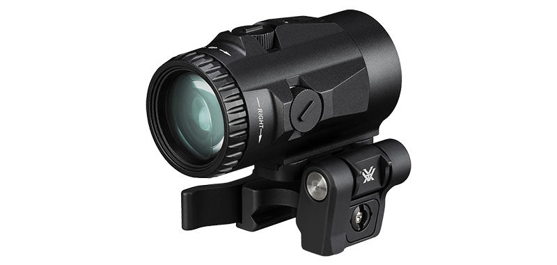 Vortex Micro Magnifier grossissement 3 390 g pour allonger la portée utile d'un viseur à point rouge