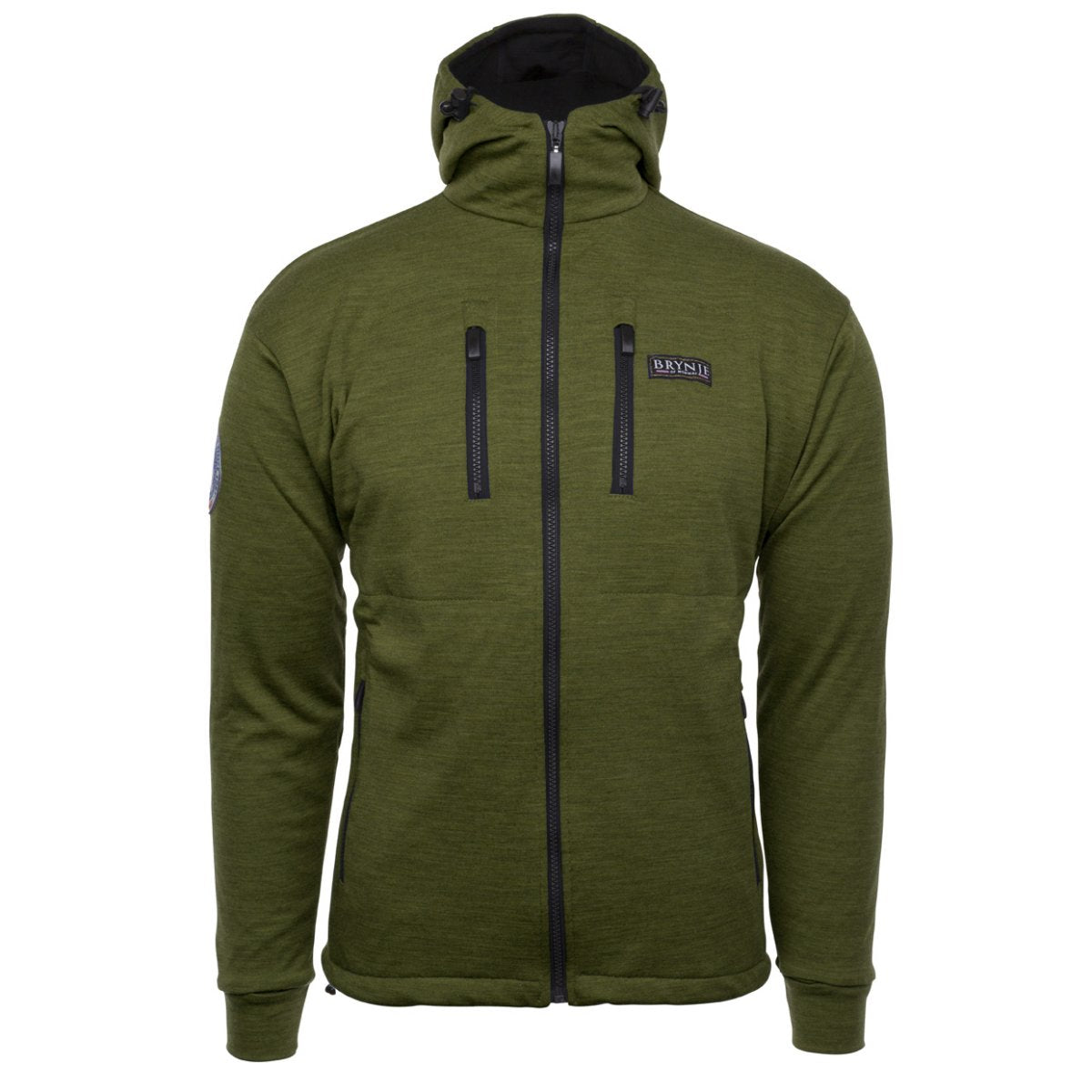 Veste Brynje Antarctic à capuche trois couches avec membrane coupe-vent, 945 g