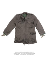 Veste M65 grecque en coton à fermeture à glissière et doublure, stock ancien, lot de 2