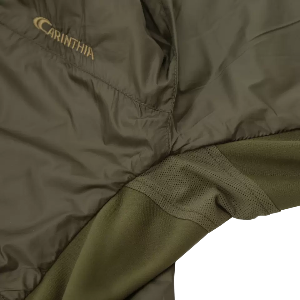 Veste chaude Carinthia TLG 2.0 hybride G-LOFT ISO Mapping 377 g, aérations filet