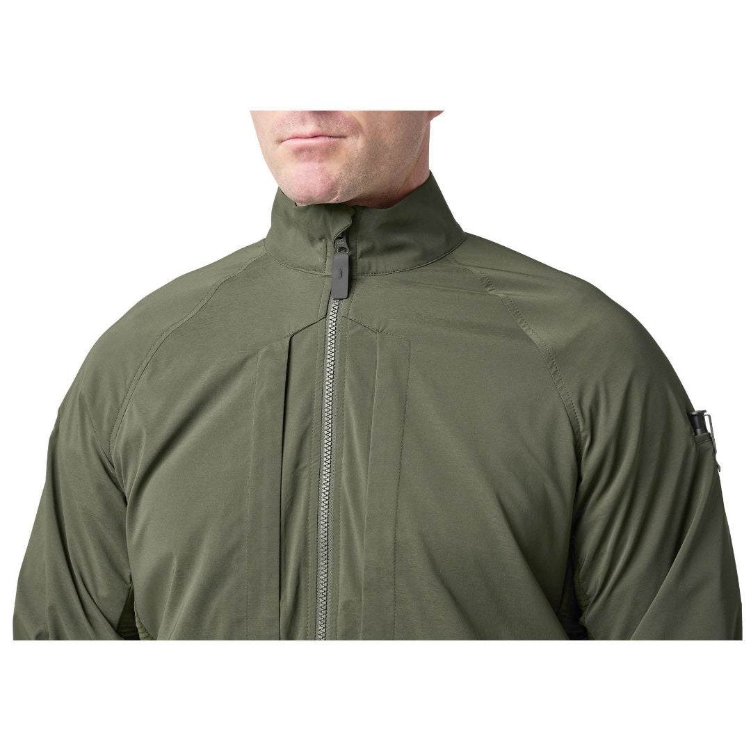 Veste coupe-vent LT extensible 5.11 Tactical longueur service à panneaux respirants