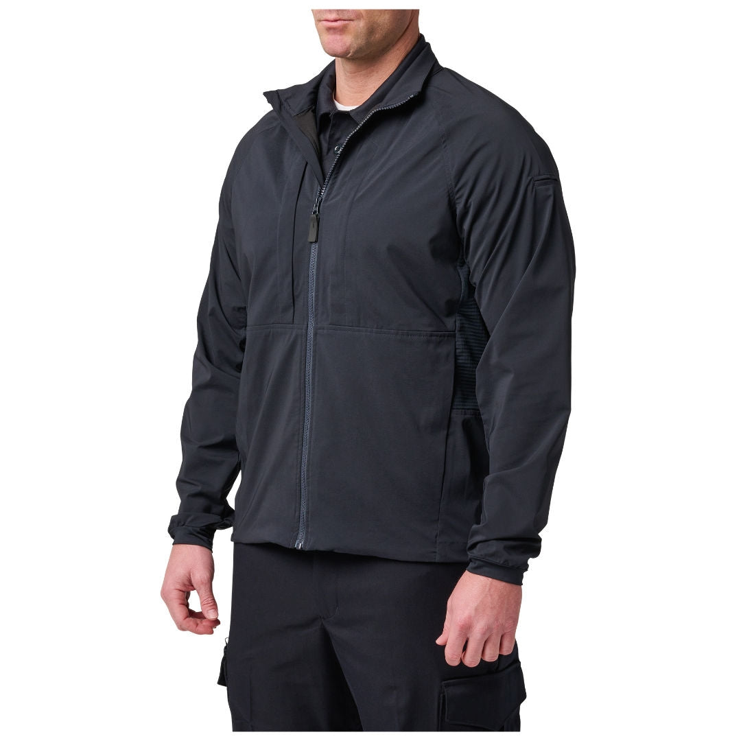 Veste coupe-vent LT extensible 5.11 Tactical longueur service à panneaux respirants