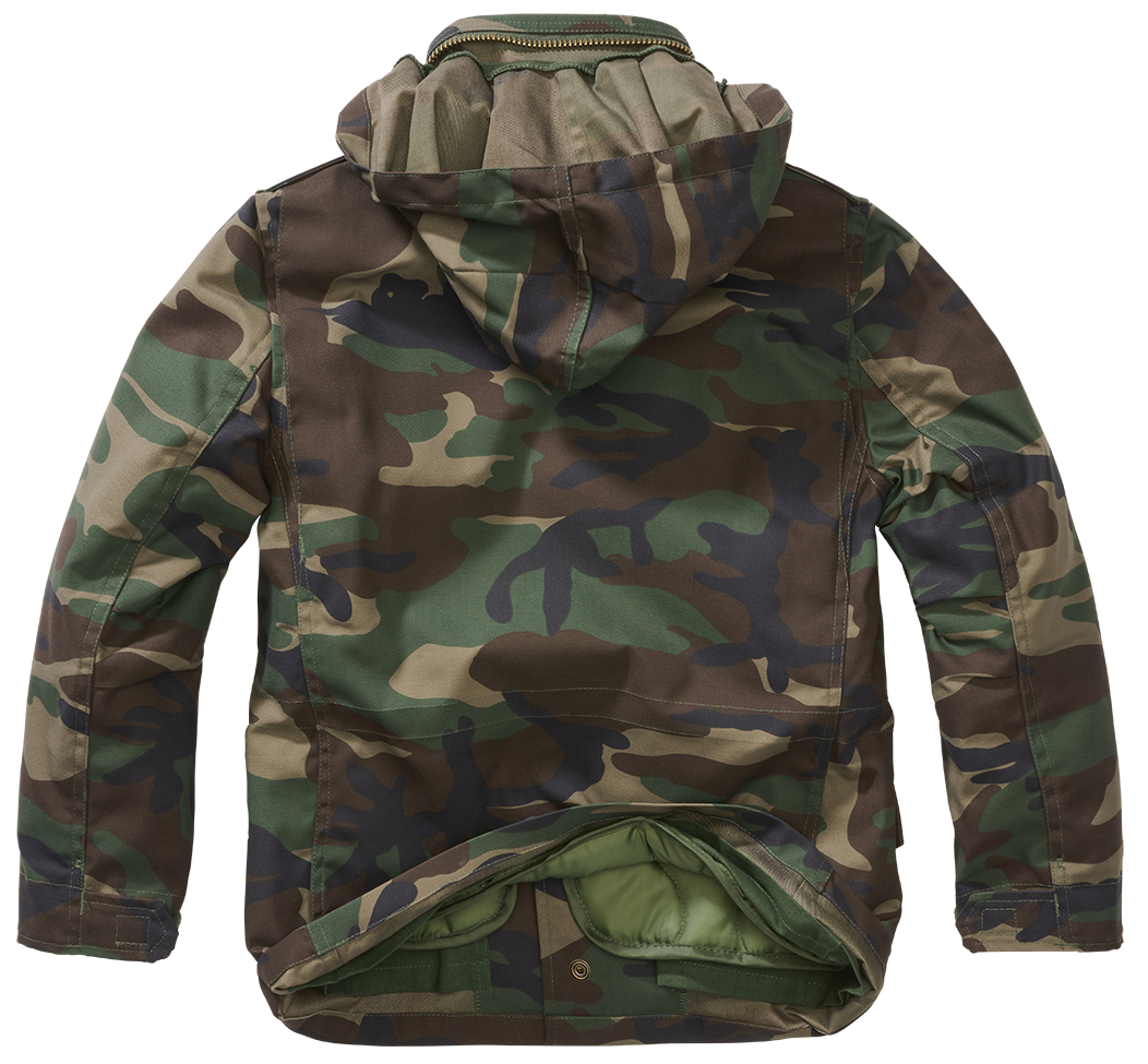 Veste enfant Brandit M65 Classic polycoton déperlant doublure amovible quatre poches