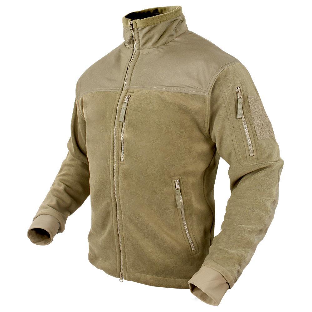 Veste polaire Condor Alpha 310 g/m² renforts d'épaules et d'avant-bras passe-pouces